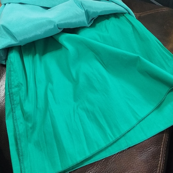 KARLIE Puff Sleeve Mesh Detailed Mini Dress (L) - Picture 8 of 10